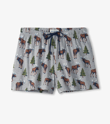 Little Blue House Women's Wild Moose Sleep Shorts